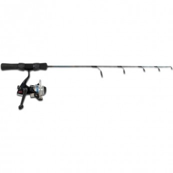 Зимняя удочка с катушкой RAPALA и намотанной леской SUFIX SquallIce Combo 28" / 71cm Medium SL28M